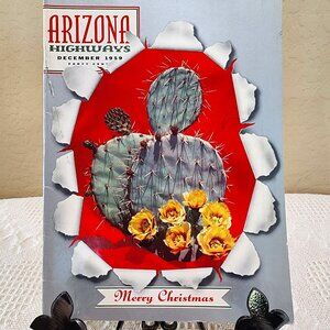 December 1959 Arizona Highways Magazine: Merry Christmas - All Lithography Photo
